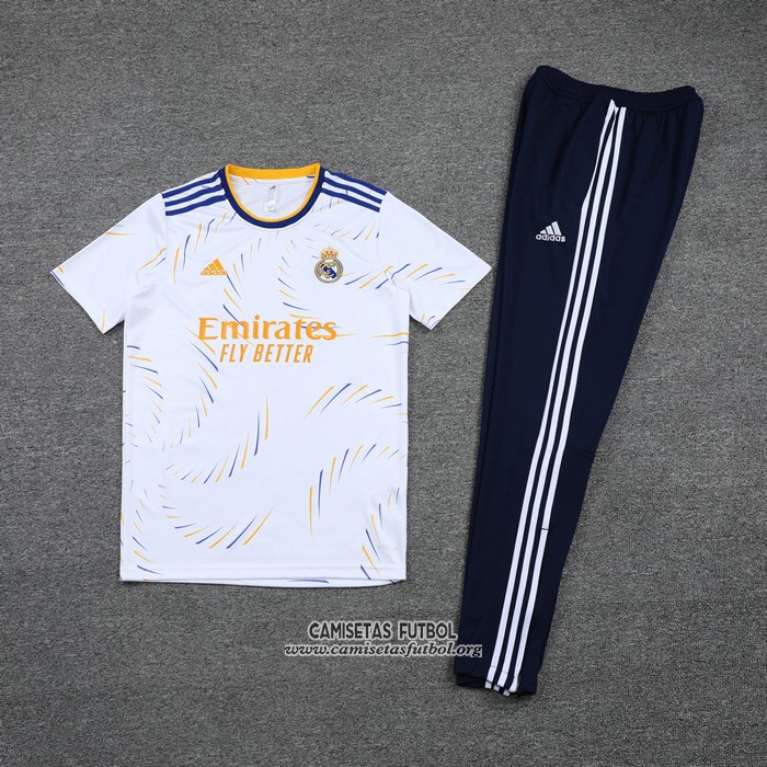 Chandal del Real Madrid Manga Corta 2021/2022 Blanco